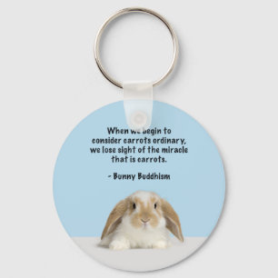Porte-clés Porte - clé de base de bouddhisme de lapin