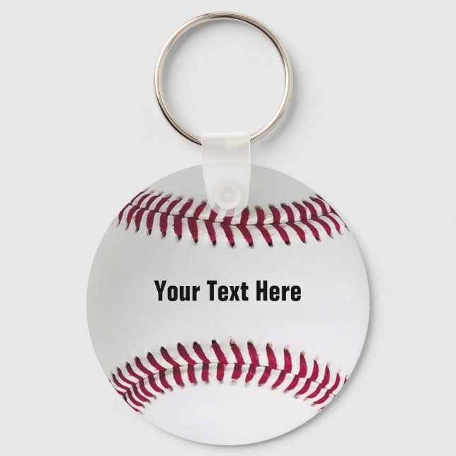 Porte-clés Porte - clé de baseball personnalisé (Recto)