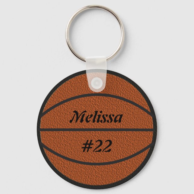 Porte-clés Porte - clé de basket-ball (Recto)