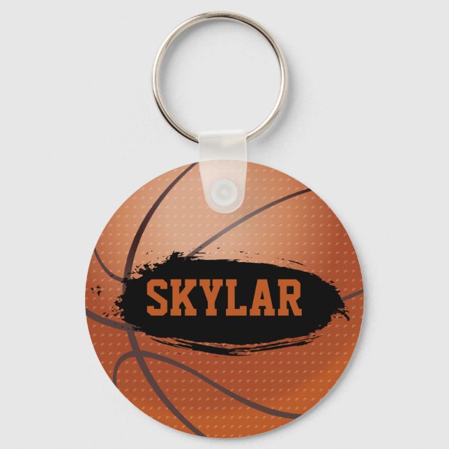 Porte-clés Porte - clé de basketball Skylar Grunge / Clavier (Recto)