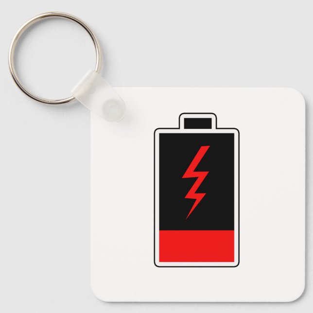 Porte-clés Porte - clé de batterie faible (Recto)