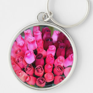 Porte-clés porte - clé de bouquet de rose