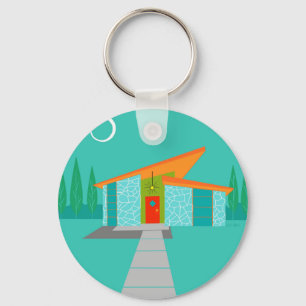 Porte-clés Porte - clé de bouton de bande dessinée d'âge