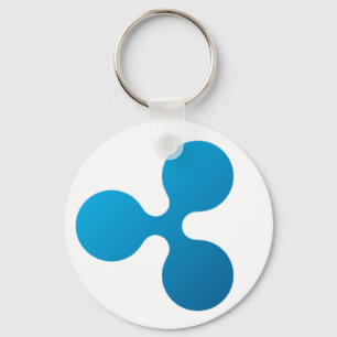 Porte-clés Porte - clé de bouton de l'ondulation XRP