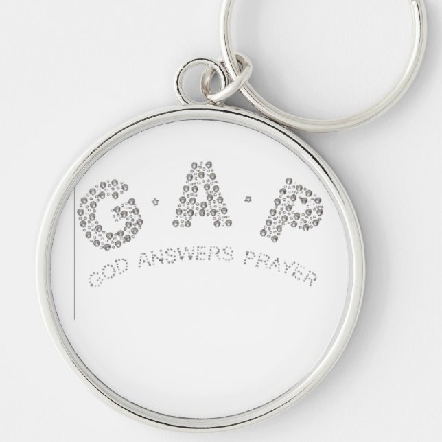 Porte-clés Porte - clé de boutons (Devant)