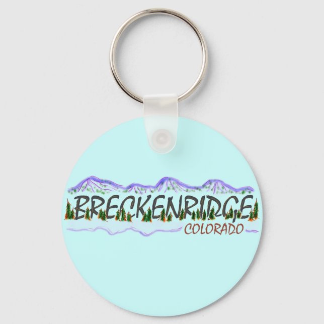 Porte-clés Porte - clé de Breckenridge Colorado (Recto)