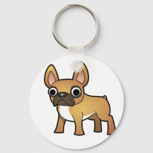 Porte-clés Porte - clé de bulldog français