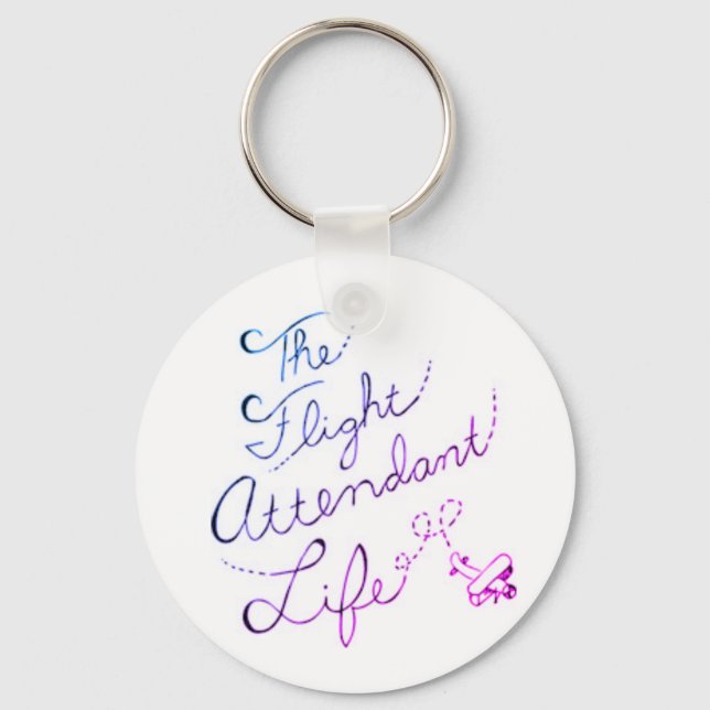 Porte-clés Porte - clé de bulle de vie des agents de bord (Recto)