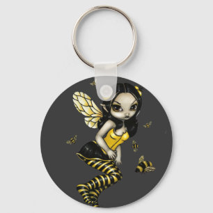 Porte-clés porte - clé de "Bumblebee Fairy"
