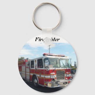 Porte-clés porte - clé de camion de pompiers