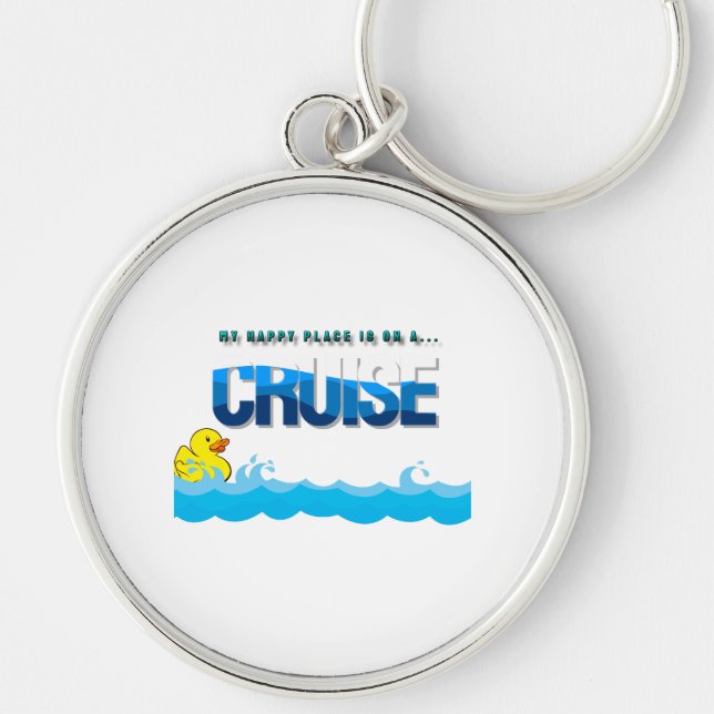 Porte-clés Porte - clé de canard de croisière (Devant)