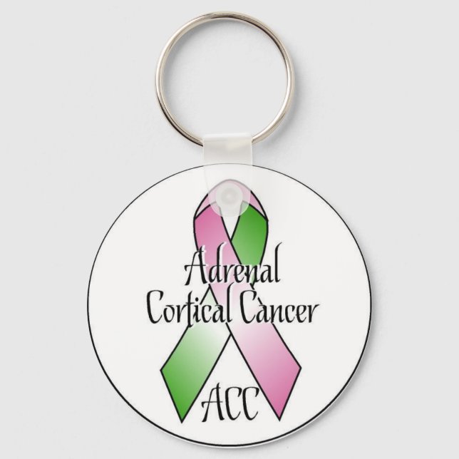 Porte-clés Porte - clé de cancer cortical surrénal (Recto)