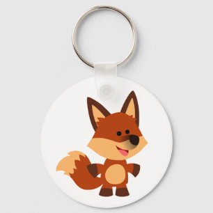 Porte-clés Porte - clé de Cartoon Fox Innocent