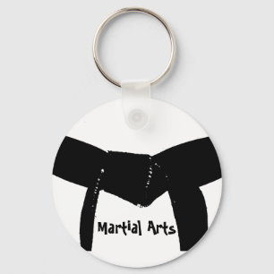 Porte-clés Porte - clé de ceinture noire d'arts martiaux