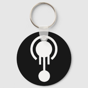 Porte-clés Porte - clé de cercle de culture de gelée