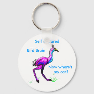 Porte-clés Porte - clé de cerveau d'oiseau