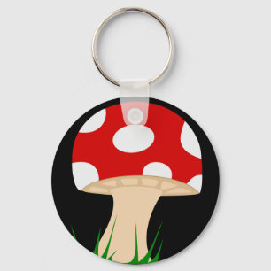 Porte-clés Porte - clé de champignons