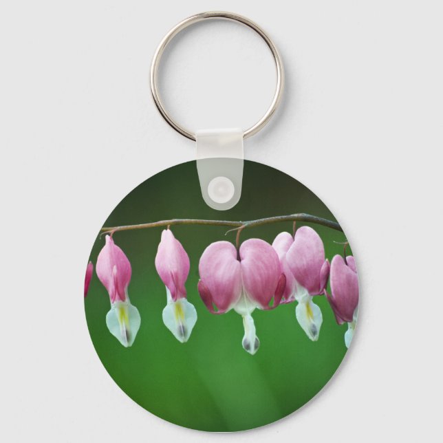Porte-clés Porte - clé de charme rose (Recto)