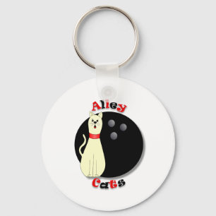 Porte-clés Porte - clé de chat d'allée