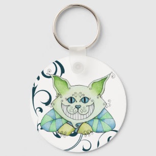 Porte-clés Porte - clé de chat de Cheshire