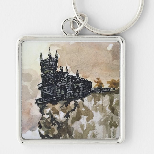 Porte-clés Porte - clé de château (Devant)