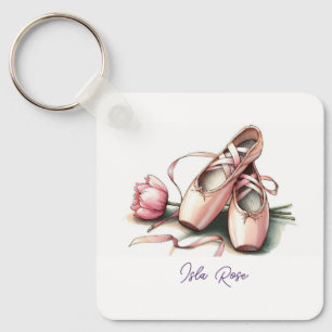 Porte-clés Porte - clé de Chaussons de Ballet Personnalisés