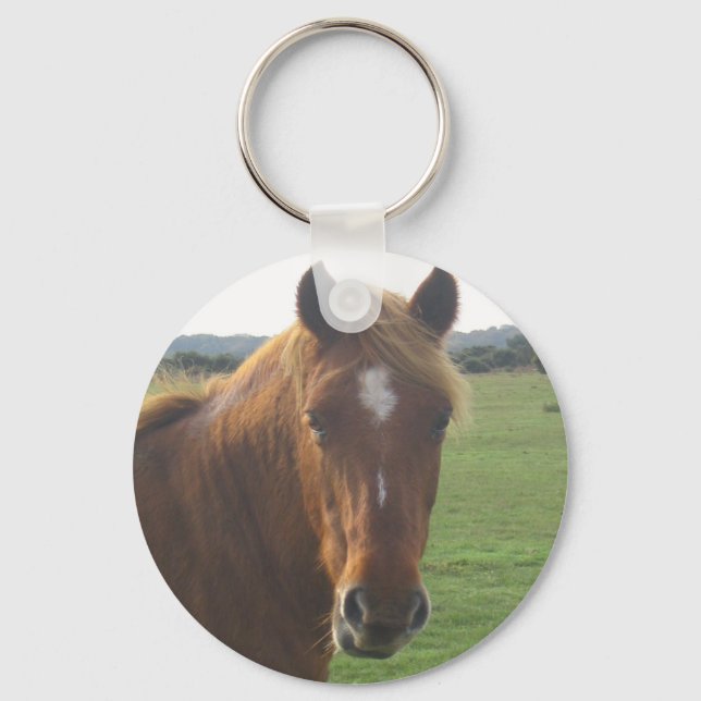 Porte-clés Porte - clé de Chestnut Horse (Recto)