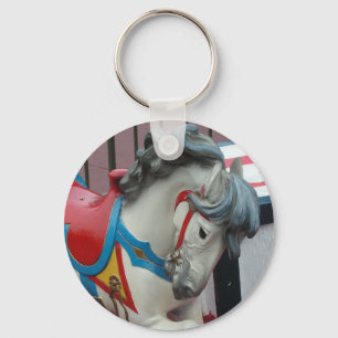 Porte-clés Porte - clé de cheval de carrousel