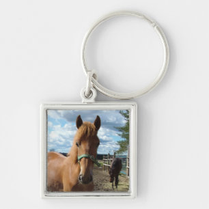 Porte-clés Porte - clé de chevaux