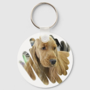 Porte-clés Porte - clé de chiot de cocker