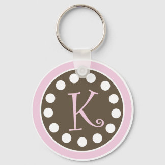 Porte-clés Porte - clé de chocolat rose "K"