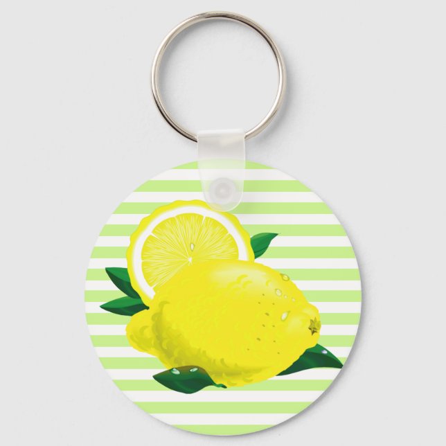 Porte-clés Porte - clé de citrons juicy (Recto)