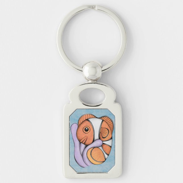 Porte-clés Porte - clé de Clownfish de bébé (Devant)