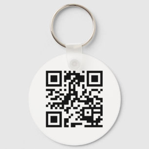 Porte-clés Porte - clé de code barres de QR de