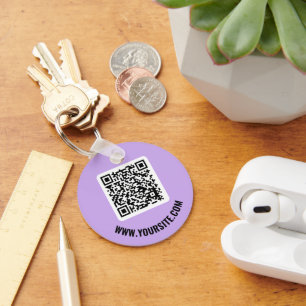 Porte-clés Porte - clé de code QR