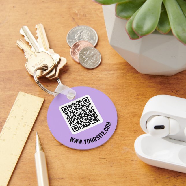 Porte-clés Porte - clé de code QR (Bureau)