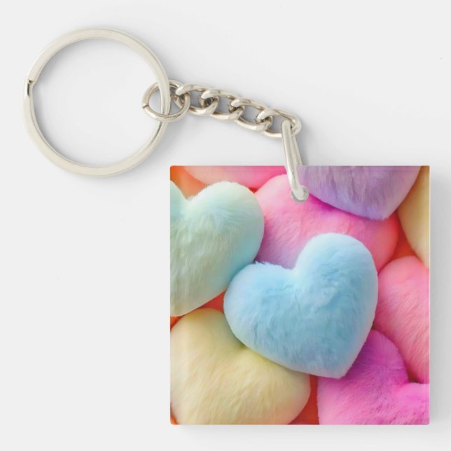Porte-clés Porte - clé de coeur (Devant)