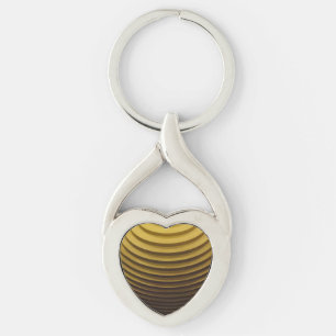 Porte-clés Porte - clé de coeur d'amortisseur de Taïpeh 101