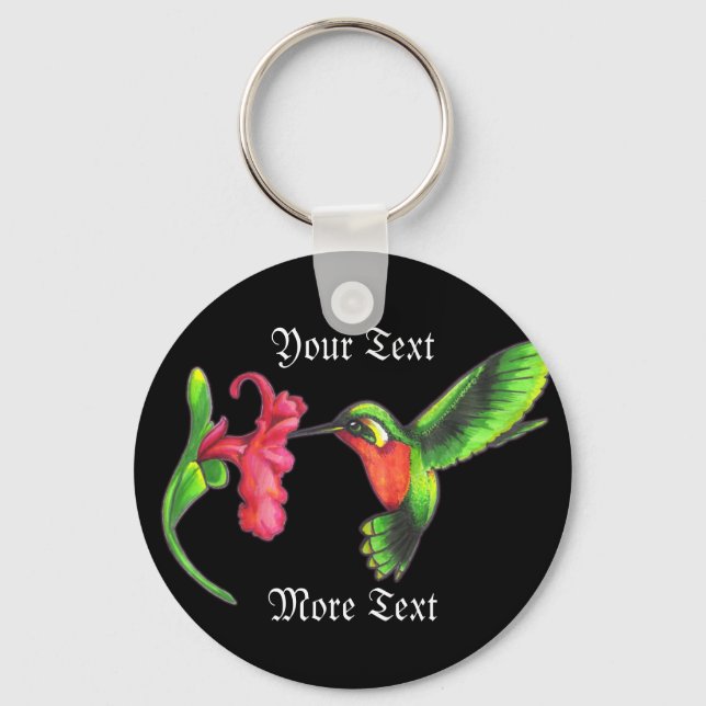 Porte-clés Porte - clé de colibri (Recto)