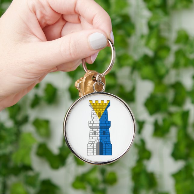 Porte-clés PORTE - CLÉ de conservation des déchets SCA (Main)