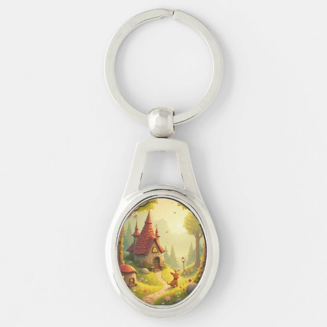Porte-clés Porte - clé de conte de marionnettes (Devant)