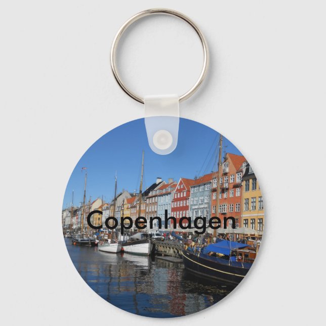 Porte-clés Porte - clé de Copenhague (Recto)