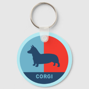 Porte-clés Porte - clé de corgi