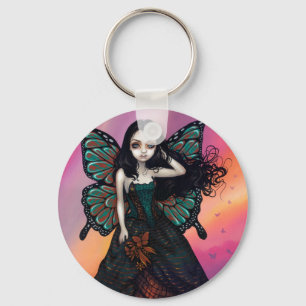 Porte-clés Porte - clé "de coucher du soleil de papillon"