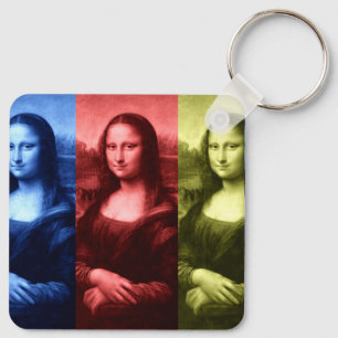Porte-clés Porte - clé de couleurs primaires Mona Lisa