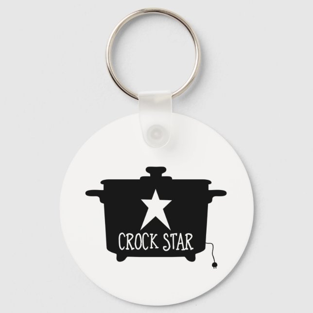 Porte-clés Porte - clé de Crock Star (Recto)