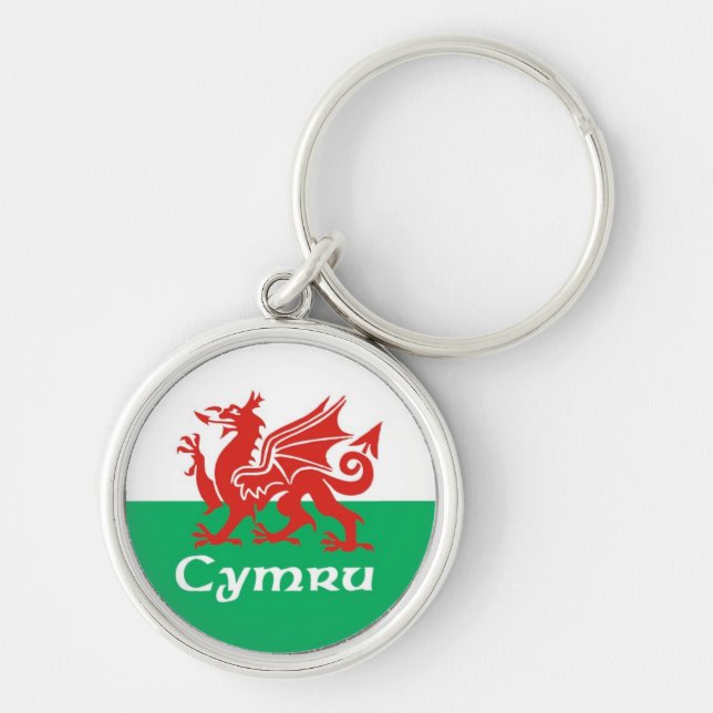 Porte-clés Porte - clé de Cymru Pays de Galles (Devant)
