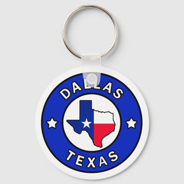 Porte-clés Porte - clé de Dallas Texas (Recto)