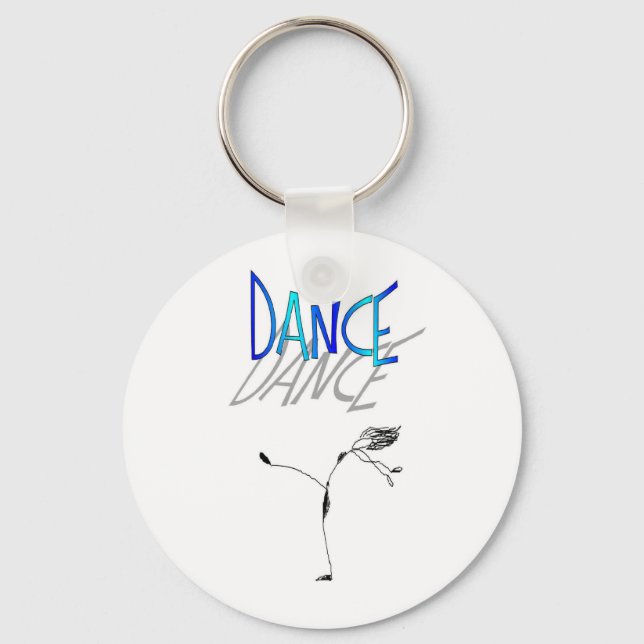 Porte-clés Porte - clé de danse (Recto)