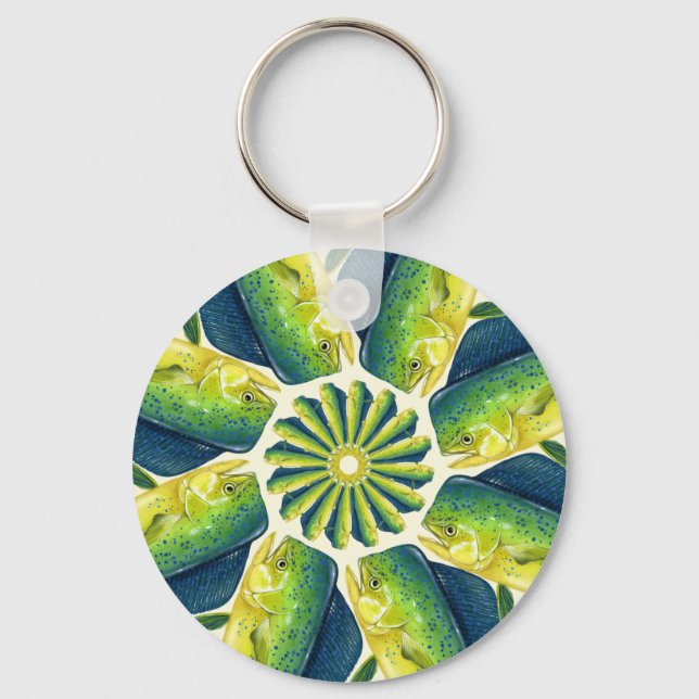 Porte-clés Porte - clé de dauphinish (Mah Mahi) (Recto)